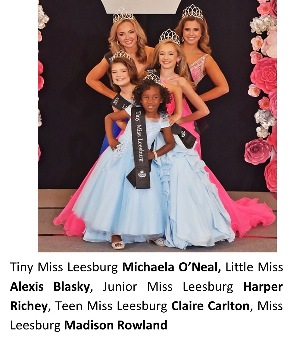 Miss Leesburg Pageant Winners 2023 - Copy